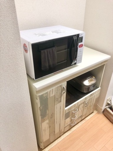 レンジ台　キッチン棚　キッチンカウンター