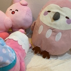 【終了】8-6番目番目ピンク系　カービィ、すみっコぐらし、P丸様(うさぎ)、おぱんちゅうさぎの画像
