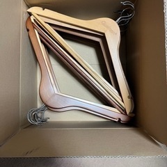 木製ハンガー ２０本