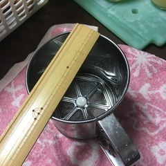 小さめ片手で粉ふるい！