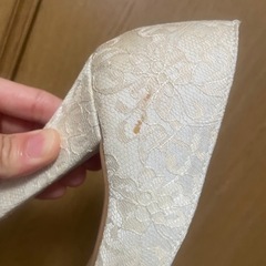 ウエディングパンプスの画像