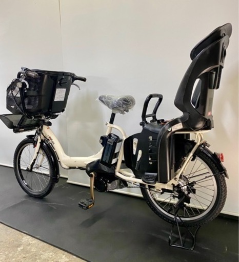 1都4県全域送料無料　業界最長12ヶ月保証　電動アシスト自転車　ヤマハ　パスキッス　20インチ 子供乗せ　パワフルアシスト