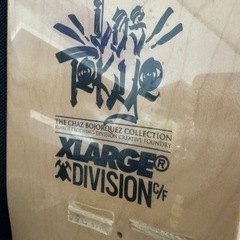 XLARGE × Division Creative Foundryコラボスケボーデッキの画像