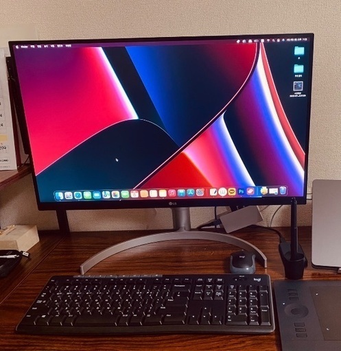 LG 27UK850 ウルトラ HD 4k モニター販売します。