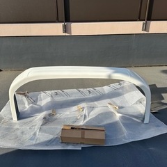 値下げハイエース　カスタムクラブ　ハーフスポイラー070パール塗装済み手渡希望の画像