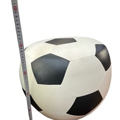 サッカーボール ダイカット 椅子 オットマン 👌 1人掛け の画像