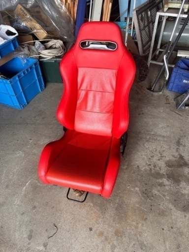 セミバケットシート助手席　ハイエースシートレール付き