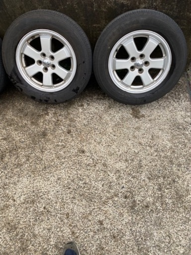 レグノGR-XⅡ 195/65-15 トヨタ純正アルミ