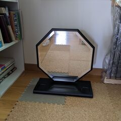 卓上　鏡　黒色