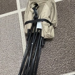 ホールアース（Whole Earth） マーメイドチェア ベージュ　の画像