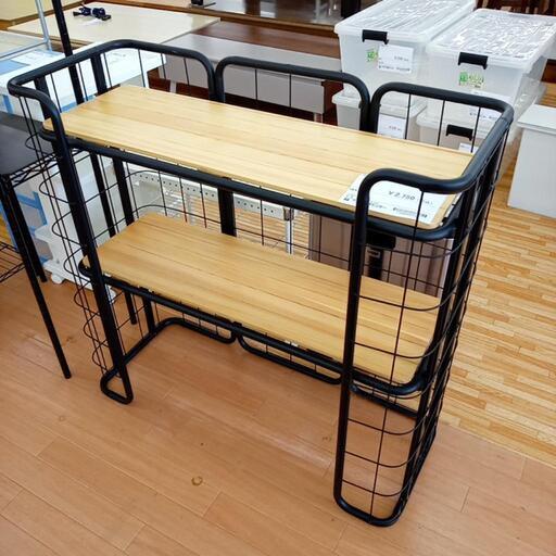 ★ジモティ割あり★ 収納ラック　スチールラック　ブラック　クリーニング済　YJ2501