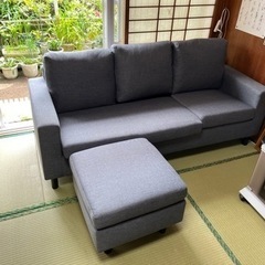 家具 ソファ 3人用ソファの画像