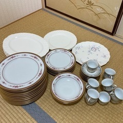 5月16日で処分します。ノリタケ、ナルミ食器まとめて　