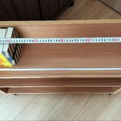 家具 収納家具 カラーボックス 本棚 2台 セットの画像