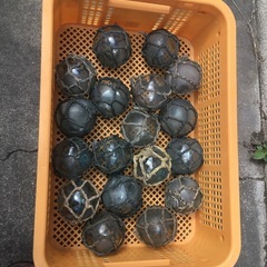 【さらに値下げ】ガラス浮き玉