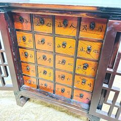 李朝家具 薬箪笥 ヤクジャン 20杯 チェスト 引出し /SL2の画像