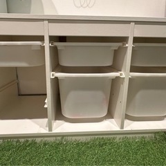 TROFAST トロファスト+引き出し5個　IKEAイケア 