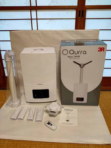 13.5畳～22畳対応 13L 超音波加湿器 3R System 3R-UHT08WT Qurra Mois TANK モイスタンク