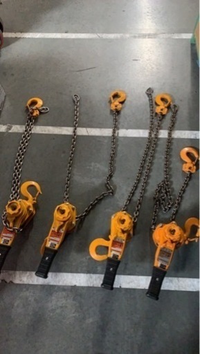 KITO キトー LB016 レバーブロック 1.6t  4本セット