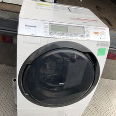 北九州市内配送無料店　パナソニック Panasonic NA-VX7600L-W [ドラム式電気洗濯乾燥機（10.0kg） 左開き 泡洗浄 エコナビ搭載 クリスタルホワイト]