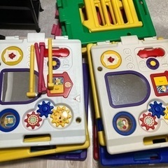 【中古・訳あり】日本育児　ベビーサークル　12枚