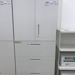 ★ジモティ割あり★  鍵付き書庫（上下分割） ゲレー H216×...