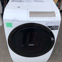 北九州市内配送無料店2021年式 日立 HITACHI BD-SG100GL W [ドラム式洗濯乾燥機 ビッグドラム 洗濯10kg/乾燥6kg 左開き 除菌機能 ホワイト]