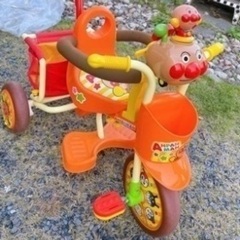 決まりました！アンパンマン三輪車✨　中古品