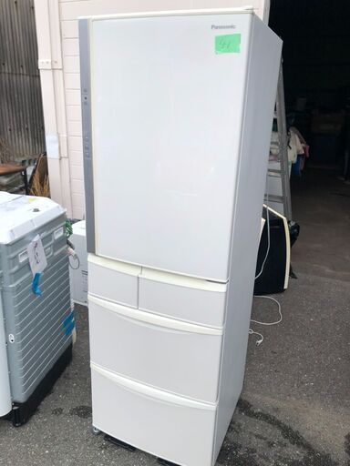 北九州市内配送無料店　2020年式　パナソニック Panasonic NR-EV41S5-W [冷蔵庫 （411L・右開き） 5ドア ハーモニーホワイト]