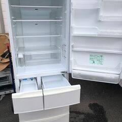 2020年式 パナソニック Panasonic NR-EV41S5-W [冷蔵庫 （411L・右開き