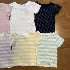 無印良品 90サイズ Tシャツ 8枚セット まとめ売り 検/ ビーミング ビームス ユニクロ baby gap H&Mの画像
