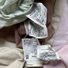 ユニクロ エアリズム 90サイズ Tシャツ 4枚セット まとめ売り 検/  無印良品 ビーミング ビームス H&M 西松屋の画像