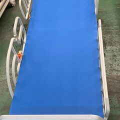 [PARAMOUNT BED ] パラマウントベッド　手動昇降　介護用　キャスター付き　★マットレス付き★　【中古品】　B-2の画像