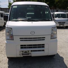 (ID5855)軽バン専門店在庫100台　軽貨物黒ナンバーリース個人・法人可能！　３６万円　マツダ　スクラムバン　AT　車検２年付　平成２６年式　諸経費込４３０,０００円の画像