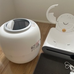 スマホ連携の出来る全自動猫トイレの画像