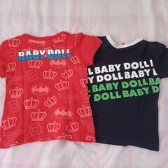★ベビードール　90　Tシャツ　セット★の画像