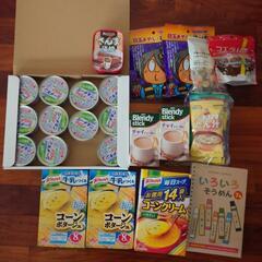 お菓子、缶詰め、他