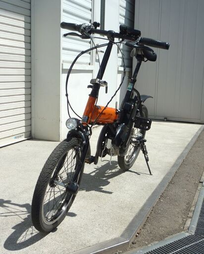 送料無料Panasonic 折り畳み電動自転車8Ah 長押し5点灯 動作確認済
