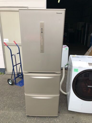 パナソニック Panasonic NR-C37FM-N [エコナビ搭載冷蔵庫 (365L・右開き) 3ドア シルキーゴールド]