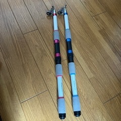 釣り竿2本セットの画像