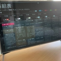 LG 49V型 4K 液晶テレビ 49UJ6100 HDR対応 2018年モデル 中古 引き取り限定