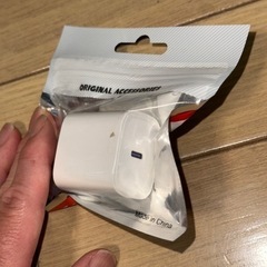 スマホ充電アダプタ：USBタイプC・未開封新品の画像
