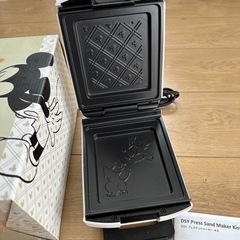 ディズニー　ホットサンドメーカーの画像