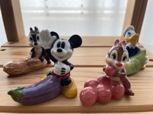 Disney 箸置き　陶器セット