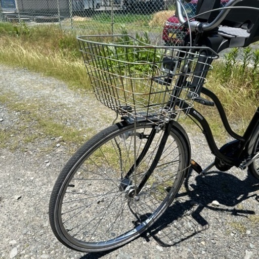 27インチの自転車とOGKの前載せシート