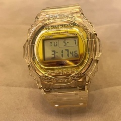 G-SHOCK 35周年記念モデル　グレイシアゴールド