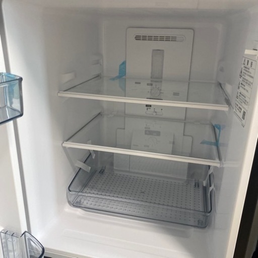 《②》SHARP製の黒色冷蔵庫