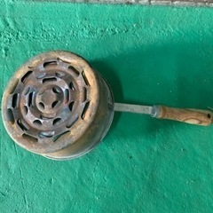 昭和レトロ】火起こし鍋、炭火おこしの画像