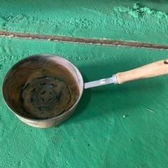昭和レトロ】火起こし鍋、炭火おこし