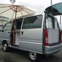 キッチンカー　移動販売車　総額59万円　スバル・サンバー オートマ、フル装備　車検令和８年、諸費用0円の画像
